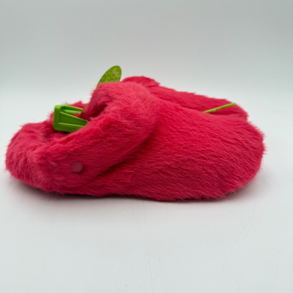 Crocs Classic Cozzzy Luxe Slippers Women's Size 9 Pink 211826-7AQ NEW